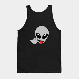 Alien Shaka Hang Loose Tank Top